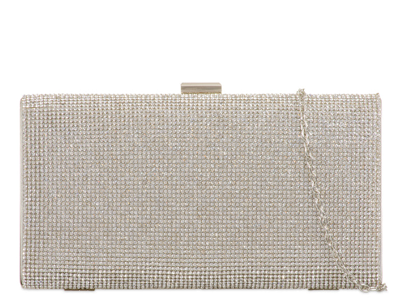 CRYSTAL HARD COMPACT EVENING CLUTCH BAG EB642