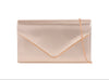 FAUX LEATHER CLUTCH BAG