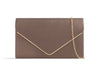 FAUX LEATHER CLUTCH BAG