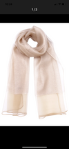 Chiffon evening scarf