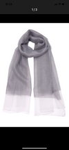 Chiffon evening scarf