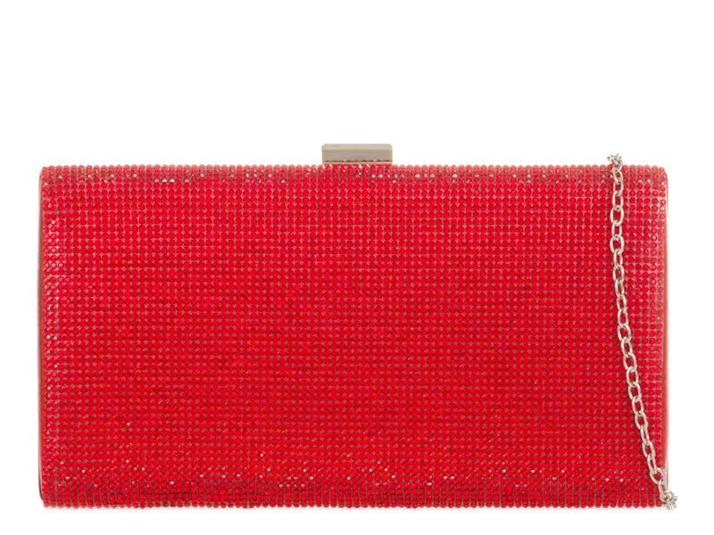 CRYSTAL HARD COMPACT EVENING CLUTCH BAG EB642