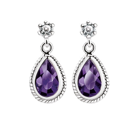 NEWBRIDGE SILVER TEARDROP EARRING ER403