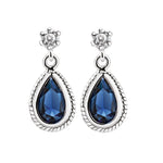 NEWBRIDGE SILVER TEARDROP EARRING ER403