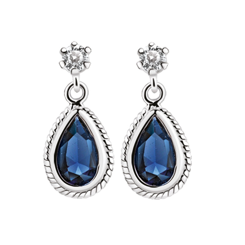 NEWBRIDGE SILVER TEARDROP EARRING ER403