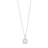 ABSOLUTE KIDS SILVER CRYSTAL AND PEARL PENDANTCONFIRMATION COMMUNION