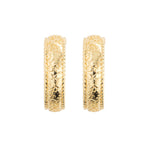 NEWBRIDGE AMY COLLECTION GOLD PLATED HOOP EARRINGS E026