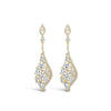 ABSOLUTE LARGE CRYSTAL ANGLE EARRINGS E2110
