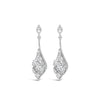 ABSOLUTE LARGE CRYSTAL ANGLE EARRINGS E2110