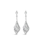 ABSOLUTE LARGE CRYSTAL ANGLE EARRINGS E2110