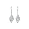 ABSOLUTE LARGE CRYSTAL ANGLE EARRINGS E2110