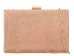 CRYSTAL HARD COMPACT MINI EVENING CLUTCH BAG EB2099
