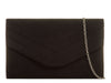 THE PERFECT SUEDETTE  CLUTCH BAG