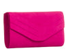 THE PERFECT SUEDETTE  CLUTCH BAG