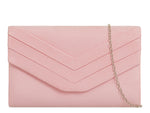 THE PERFECT SUEDETTE  CLUTCH BAG