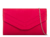 THE PERFECT SUEDETTE  CLUTCH BAG