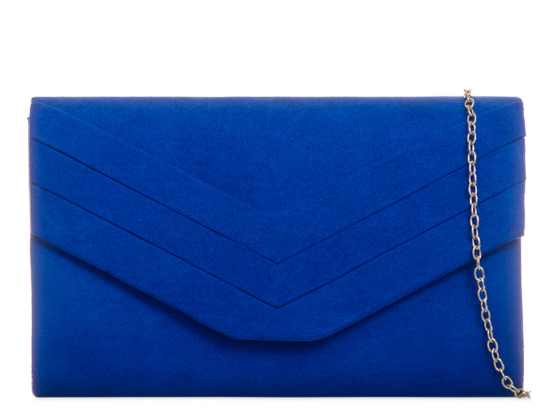 THE PERFECT SUEDETTE  CLUTCH BAG