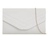 THE PERFECT SUEDETTE  CLUTCH BAG