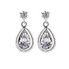NEWBRIDGE SILVER TEARDROP EARRING ER403