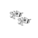 NEWBRIDGE CHILDRENS CLEAR STONE FLOWER EARRING ER1107