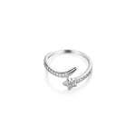 NEWBRIDGE SILVER 3 STAR ADJUSTABLE RING R1981
