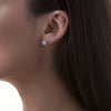 NEWBRIDGE CLEAR CRYSTAL STUD EARRINGS ER18