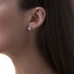 NEWBRIDGE CLEAR CRYSTAL STUD EARRINGS ER18
