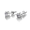 NEWBRIDGE CLEAR CRYSTAL STUD EARRINGS ER18