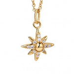 NEWBRIDGE AMY COLLECTION GOLD PLATED STAR PENDANT P022