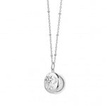 AMY COLLECTION SILVER PLATED LOCKET WITH SUN MOON & STARS P4002SR