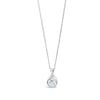 ABSOLUTE KIDS TEENAGERS SILVER CRYSTAL STONE PENDANT