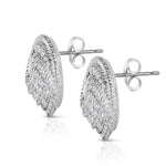 NEWBRIDGE SILVER TWIST EARRINGS ER8825