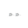 ABSOLUTE KIDS SILVER CRYSTAL STUD EARRINGS CONFIRMATION COMMUNION