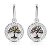 NEWBRIDGE SILVER TREE OF LIFE EARRINGS ER8839