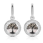 NEWBRIDGE SILVER TREE OF LIFE EARRINGS ER8839