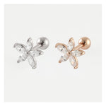 GEMSET STAR FLOWER EARBAR