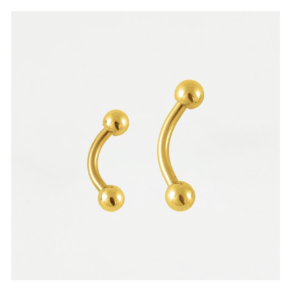 Gold on sale eyebrow bar