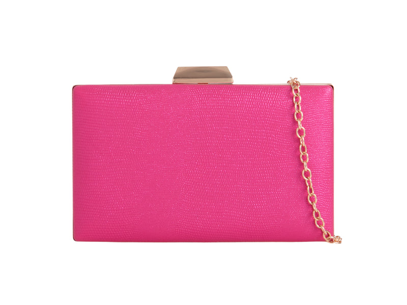 HARD COMPACT CLUTCH BAG