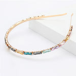 SKINNY MULTI JEWELLED HAIRBAND