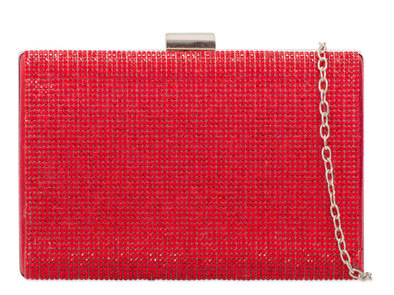 CRYSTAL HARD COMPACT MINI EVENING CLUTCH BAG EB2099