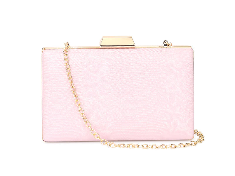 HARD COMPACT CLUTCH BAG
