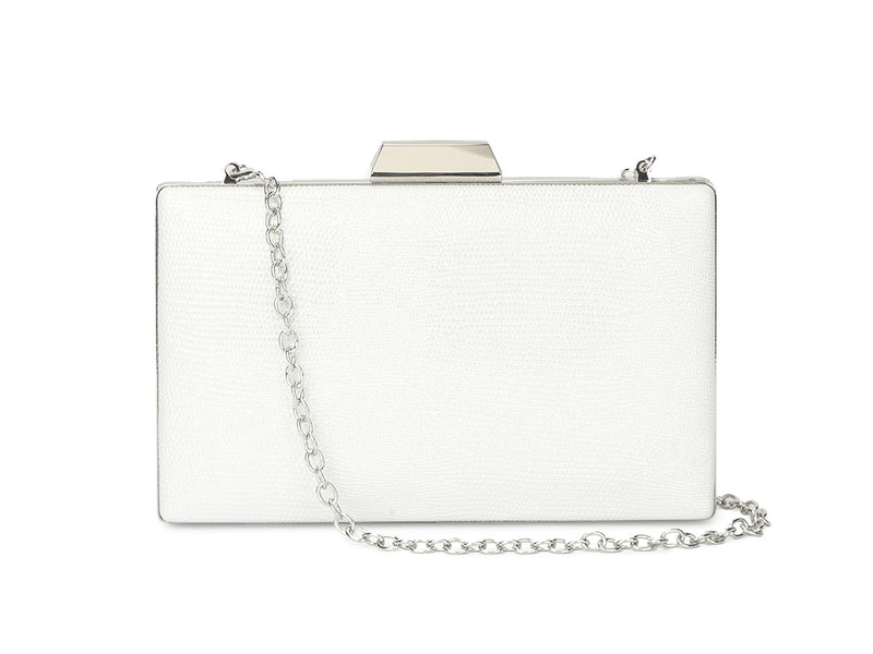 HARD COMPACT CLUTCH BAG