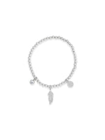 ABSOLUTE BEADED FEATHER BRACELET B2137