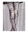 HALLOWEEN WEB & SKULL PATTERN TIGHTS