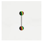 RASTA PATTERN TONGUE BAR