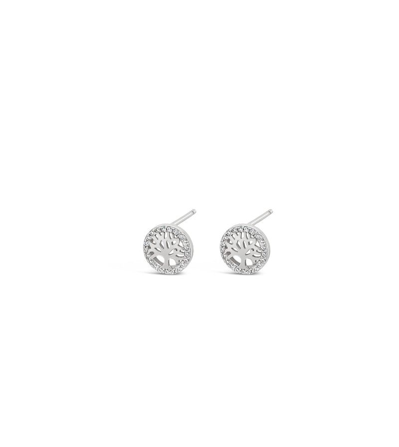 ABSOLUTE KIDS CRYSTAL TREE OF LIFE EARRING HCE436