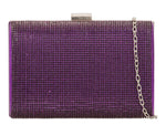 CRYSTAL HARD COMPACT MINI EVENING CLUTCH BAG EB2099