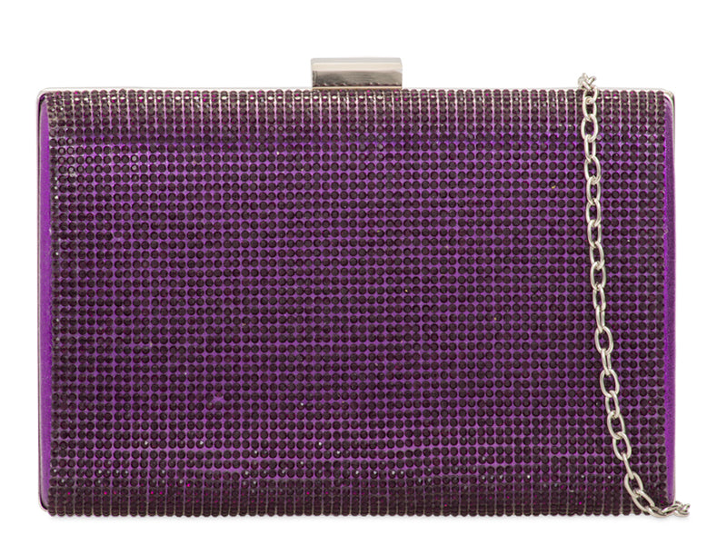 CRYSTAL HARD COMPACT MINI EVENING CLUTCH BAG EB2099