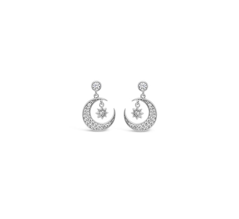 ABSOLUTE MOON & STAR EARRINGS E2136