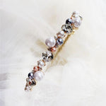 SKINNY PEARL & CRYSTAL JEWELLED HAIRBAND